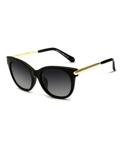 Buy Women's Full Rim Polarized Cat Eye Frame Sunglasses - Lens Size: 55 mm in UAE