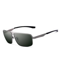 Buy Men's Full Rim UV400 Rectangular Sunglasses - Lens Size: 62 mm in UAE