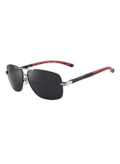 اشتري Men's Full Rim Polarized Aviator Frame Sunglasses - Lens Size: 63 mm في السعودية