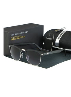 Buy Men's Full Rim UV400 Clubmaster Frame Sunglasses - Lens Size: 48 mm in Saudi Arabia