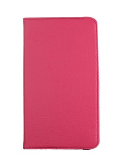 Buy 360-Degree Rotating Stand Flip Case Cover For Samsung Galaxy Tab 4 T230/T231 Pink in Saudi Arabia
