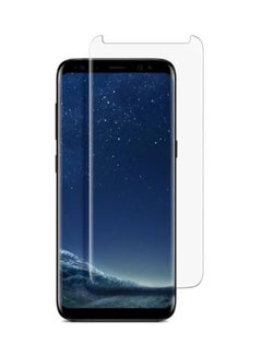 Buy Tempered Glass HD Screen Protector For Samsung Galaxy S8 Clear in UAE