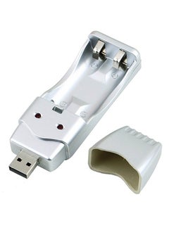 Buy NiMH AA And AAA Battery High Capacity USB Charger Silver in UAE