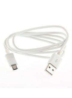 Buy Micro USB Charging Cable For Samsung Galaxy S3/S4/S6/S7 White in Saudi Arabia