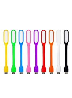 Buy 9-Piece USB LED Light Lamp Multicolour in UAE