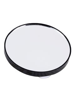 Buy Two Suction Cup Makeup Mirror Black 10X in UAE