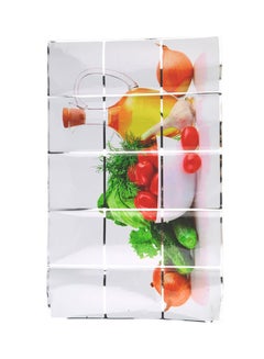 Buy Anti-Oil Stain Lecythus Kitchen Decoration Wall Sticker Multicolour 2x150x50ml in Saudi Arabia