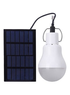 Buy Portable Solar Powered LED Lamp Light White in Saudi Arabia