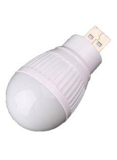 Buy Portable Mini USB LED Light Lamp Bulb White in UAE