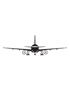 Buy Airplane Wall Sticker Black in Saudi Arabia