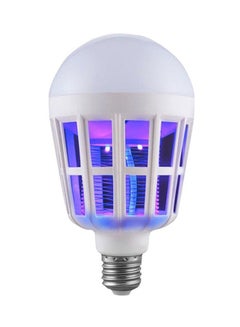 Buy Dual Purpose Anti Mosquito Three Stage Switch LED Bulb White in Egypt