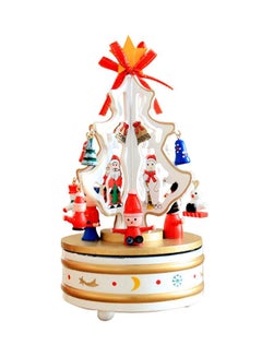 Buy Romantic Trees Music Box White/Red/Blue 21x11centimeter in UAE