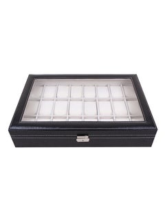 Buy 24-Grid Leather Watch Organizer ZG1046800 in Saudi Arabia