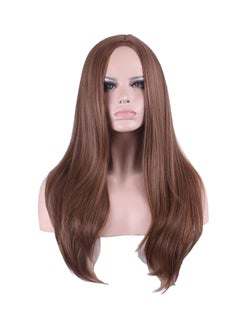 Buy Long Hair Wig Brown 60-65centimeter in Saudi Arabia