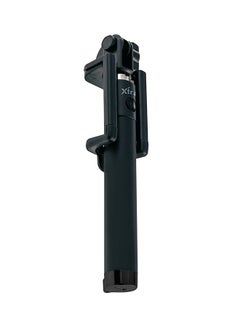 Buy Selfie Stick With Bluetooth And Floor Stand Black in UAE