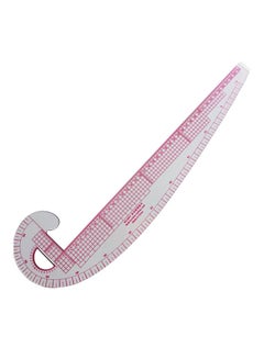 Buy Sewing French Curve Ruler White/Pink in Saudi Arabia