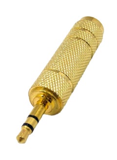 Buy Connector For Audio Cable Gold in Saudi Arabia