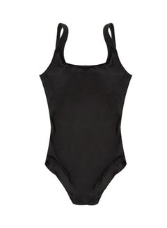 Buy Summer Women One Piece Bikini Monokini Swimsuit Padded Backless Swimwear Black in UAE