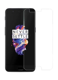 Buy HD Clarity Tempered Glass Screen Protector For OnePlus 5 Clear in UAE