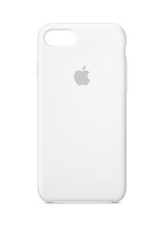 Buy Shockproof Silicone Case Cover For iPhone 7/8 White in Saudi Arabia