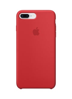 Buy Silicone Case Cover For Apple iPhone 7 Plus Red in UAE