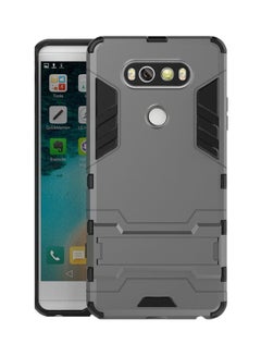 Buy Hybrid Case Cover With Kickstand For LG V20 Grey in UAE