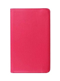 Buy 360-Degree Rotating Stand Flip Cover Case For Samsung Galaxy Tab E T560/T561 Pink in UAE