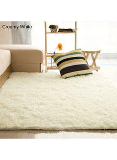 Buy Anti-Skid Soft Area Rug Creamy White 80x120cm in Saudi Arabia