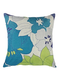 Buy Vintage Geometric Flower Throw Pillow Cover Multicolour 45x45cm in UAE