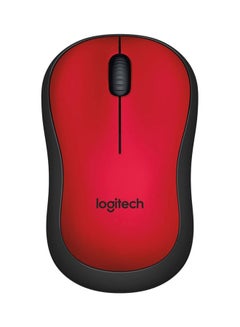 Buy Silent Wireless Mouse Red/Black in UAE