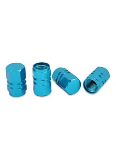 Buy 4-Piece Car Tyre Valve Stem Cap in UAE