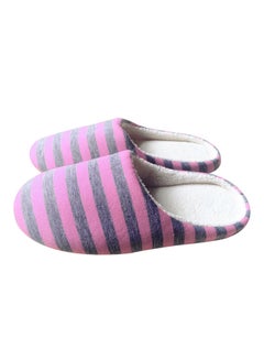 Buy Anti-skid Slip-On Slide Pink/Grey in UAE