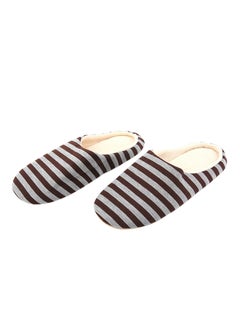 Buy Anti-skid Slip-On Slide Coffee/Grey in UAE