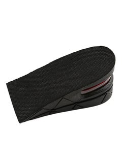 Buy Height Increasing Adjustable 2 Layers Shoe Pad Black in Saudi Arabia