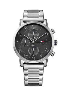 Buy Men's Kane Round Shape Stainless Steel Analog Wrist Watch 44 mm - Silver - 1791397 in Egypt