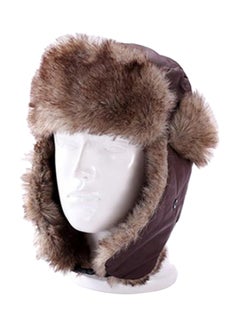 Buy Earflap Mask And Snow Ski Winter Cap Grey in Saudi Arabia