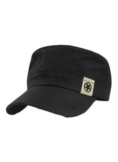 Buy Star Patterned Baseball Cap Black in UAE