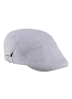 Buy Classic Beret Cap Light Grey in Saudi Arabia