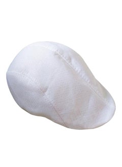 Buy Golf Style Beret Hat White in Saudi Arabia