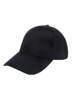 Buy Hip-Hop Snapback Cap Black in Saudi Arabia