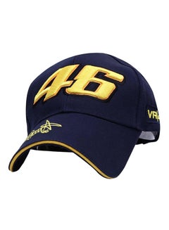 Buy Embroidered Baseball Cap Navy Blue in UAE
