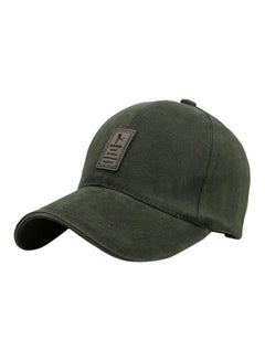 اشتري قبعة هيب هوب بكباسات خلفية اللون الأخضر العسكري في السعودية