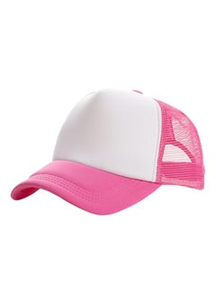 Buy Snapback Cap Hot Pink/White in Saudi Arabia