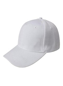 اشتري قبعة بيسبول بكباس خلفي أبيض في السعودية