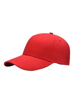 اشتري قبعة بيسبول بكباس خلفي أحمر في السعودية