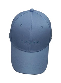 اشتري قبعة بيسبول بكبّاسات خلفية مزخرفة بأحرف أزرق في الامارات