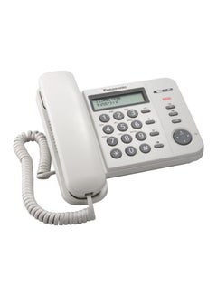 اشتري KX-TS580MX هاتف ثابت بسلك أبيض في الامارات