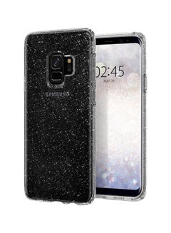 Buy Thermoplastic Polyurethane Liquid Crystal Glitter Case Cover For Samsung Galaxy S9 Crystal Quartz/Clear in UAE