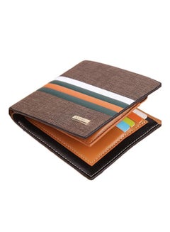 Buy Bifold Wallet With Money Clip Multicolour in Saudi Arabia