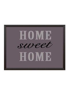 Buy Home Sweet Home Wooden Frame Wall Art Painting Multicolour 32x22centimeter in Saudi Arabia